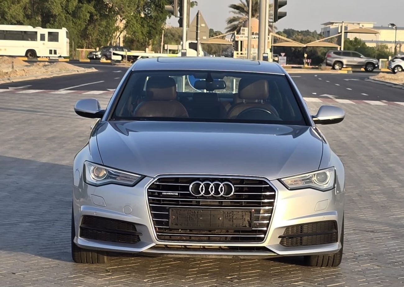 Audi A6 TFSI quattro S-Line 3.0L MODEL 2017 GCC CAR PERFECT CONDITION INSIDE AND OUTSIDE FULL OPTION SUN ROO