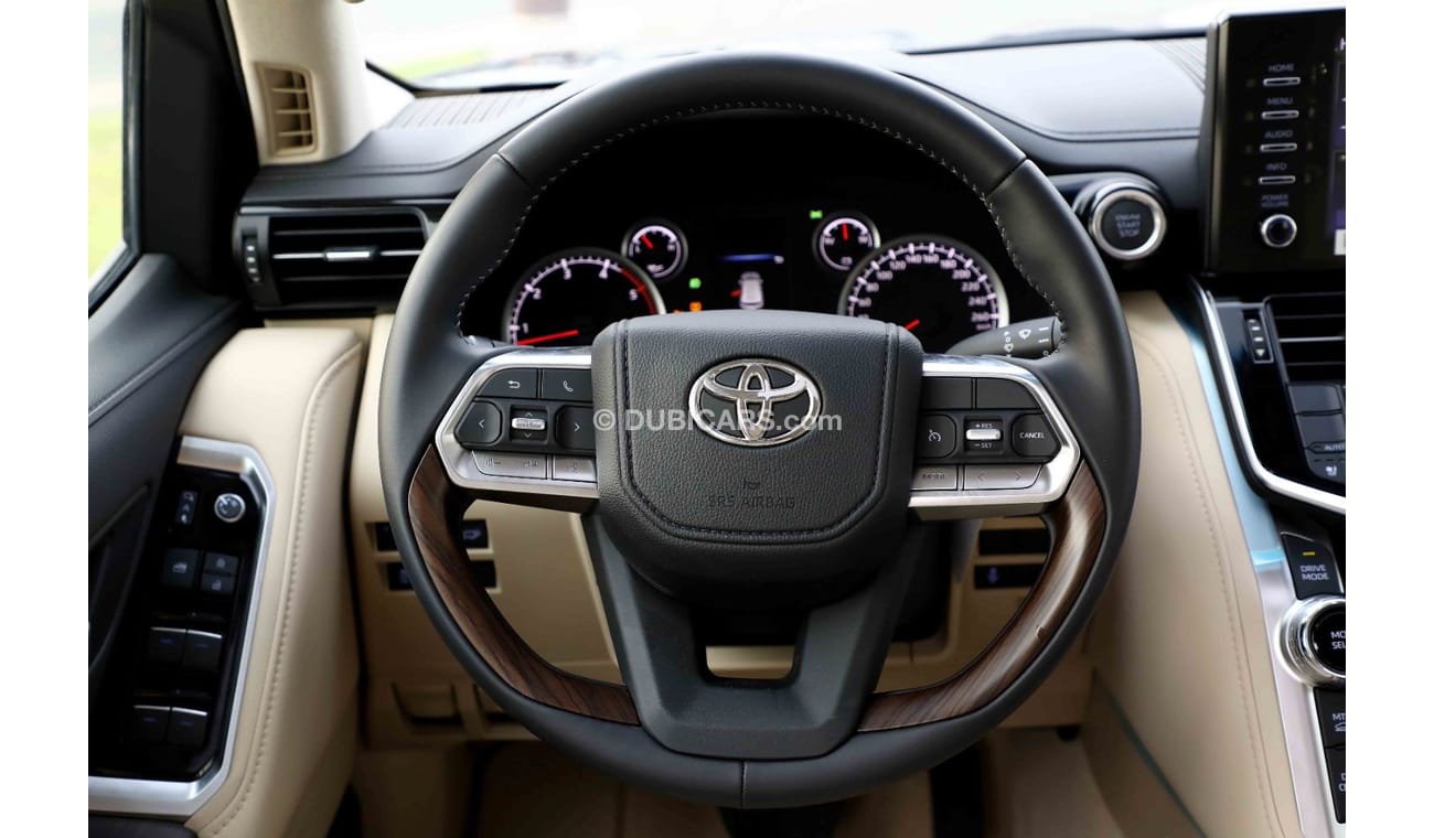 Toyota Land Cruiser 2022 Toyota LC 3.3 TT GXR LH D AT 20" Alloy - Grey inside beige - Export Only