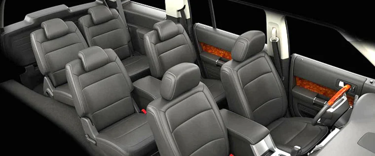 Ford Flex interior - Seats