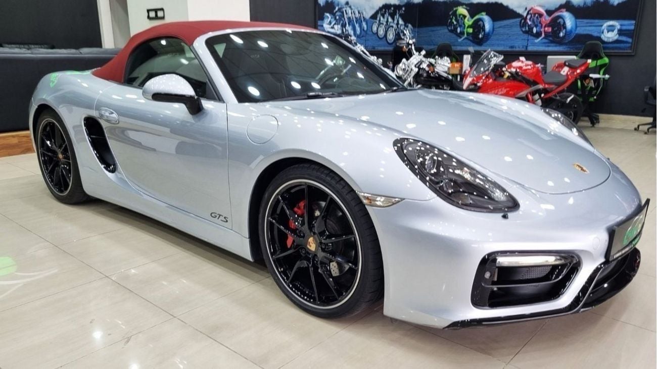 Porsche 718 Boxster PORSCHE BOXSTER GTS 2015 GCC IN IMMACULATE CONDITION WITH ONLY 70K KM FOR 165K AED