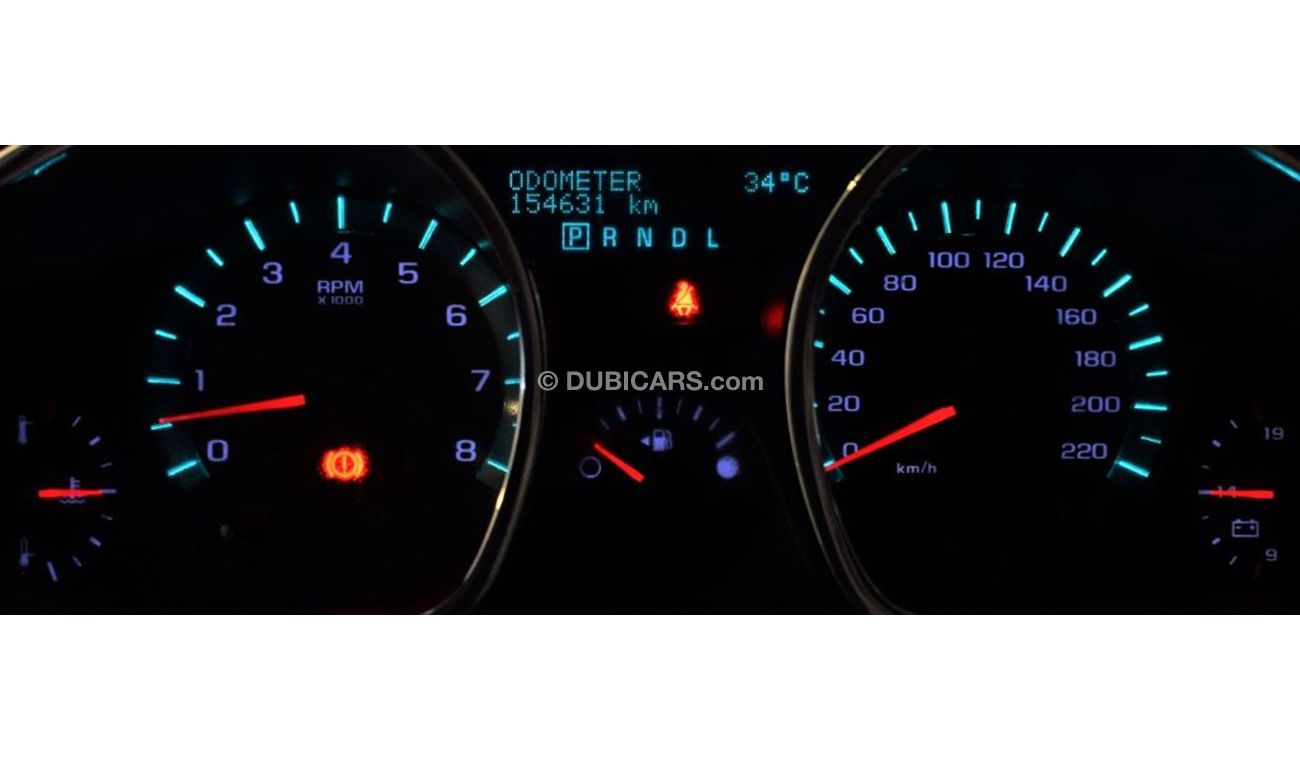 Chevrolet Traverse FULL OPTION & LOW MILEAGE Chevrolet Traverse LT 2012 Model!! in Black Color! GCC Specs