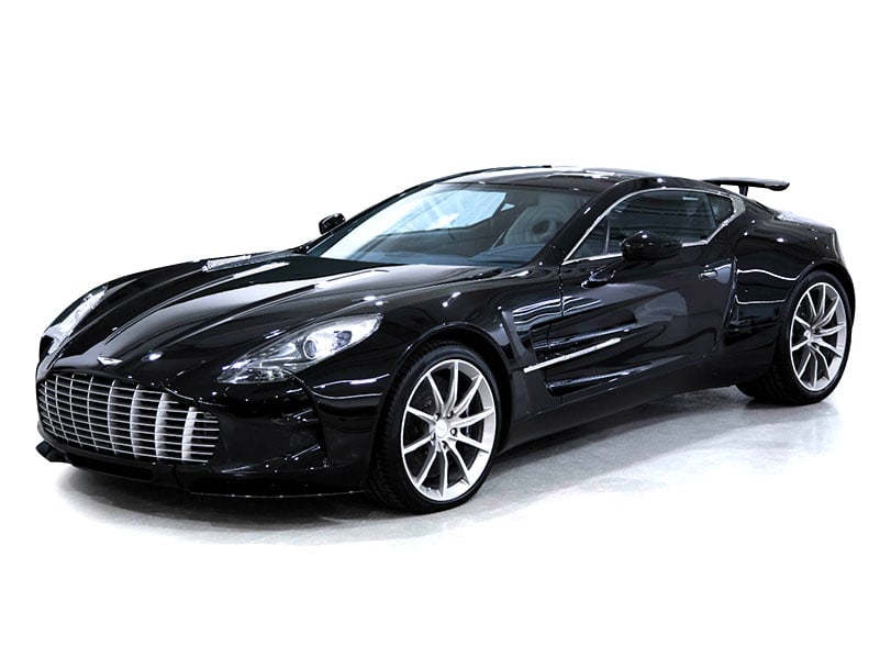Aston Martin One-77 cover - Front Left Angled