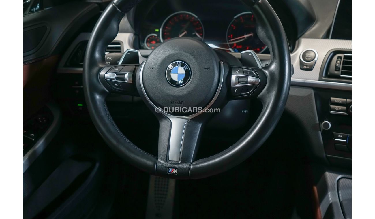 بي أم دبليو 640i 2016 BMW 640i M-Sport Gran Coupe / Extended BMW Warranty & Service Pack