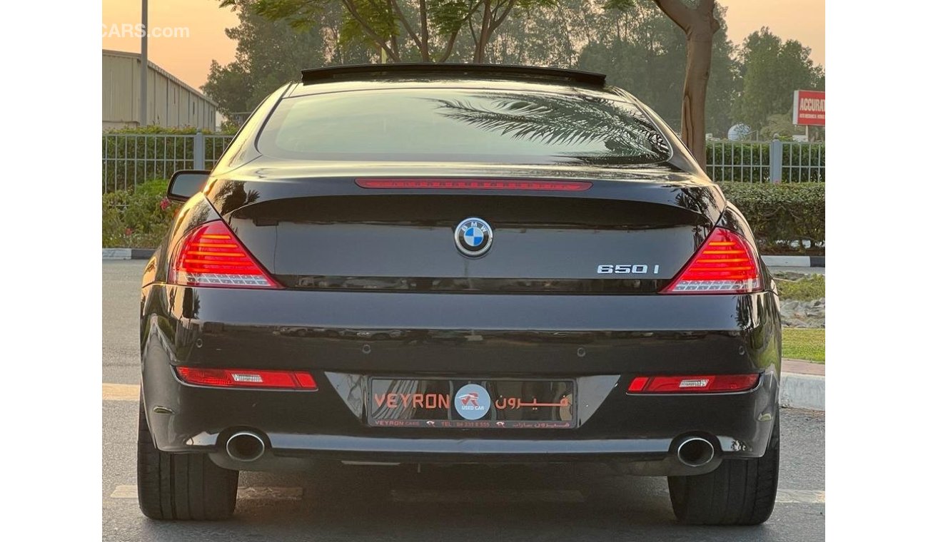 بي أم دبليو 650 BMW 650I 2009 GCC IN PERFECT CONDITION