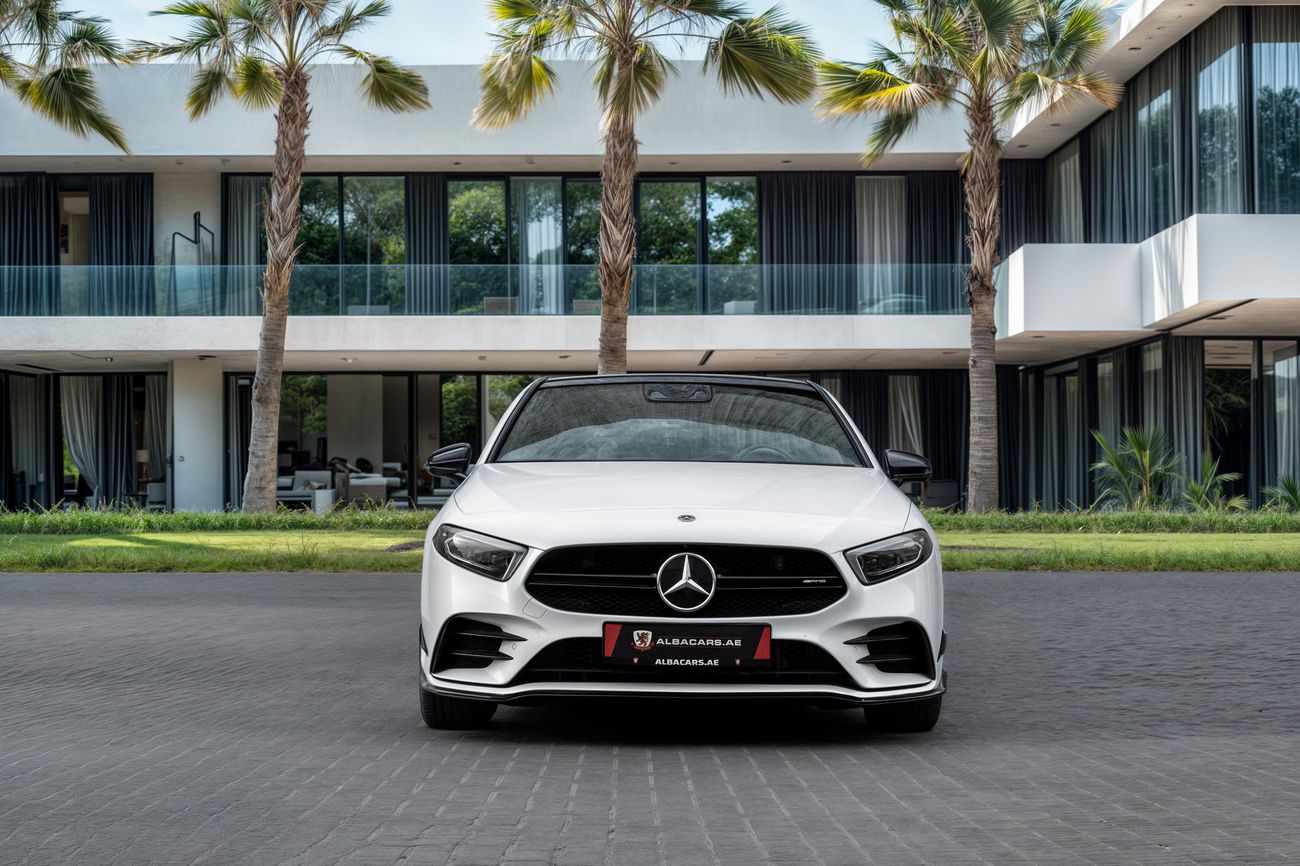 مرسيدس بنز A 35 AMG 3,134 P.M | 0% Downpayment | Mercedes A35 AMG Aero Agency Warranty!