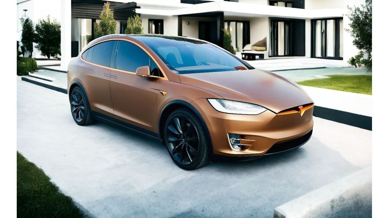 Tesla Model X AED 2480 PM | TESLA MODEL X100D 2017 | GCC | FIRST OWNER | Full Service History | No Accidents