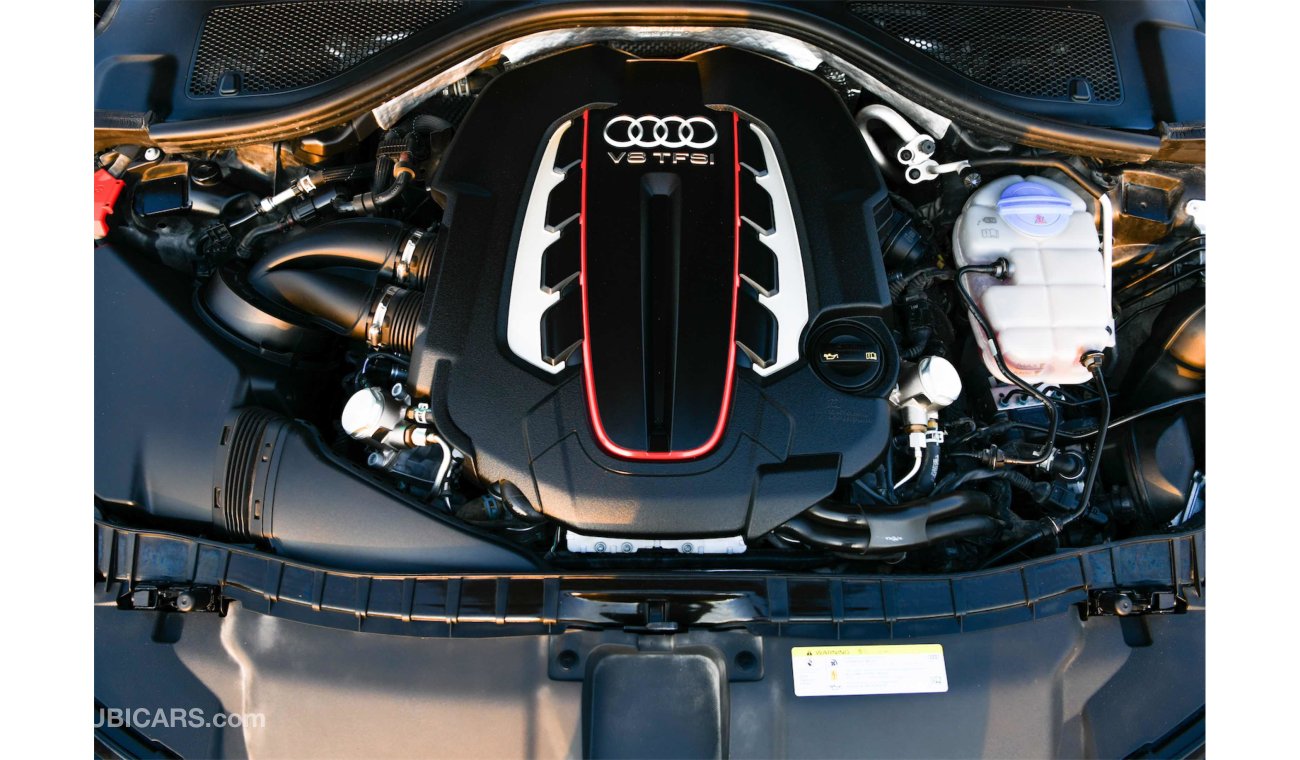 Audi S6 4.0TC Quattro - Warranty  - GCC - AED 2,624