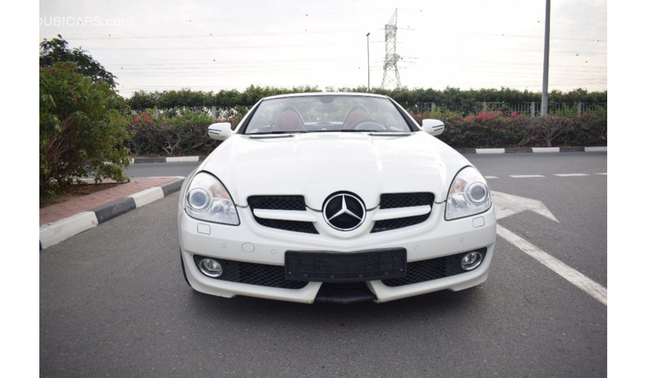 مرسيدس بنز SLK 200 HARD TOP CONVERTIBLE 2009 GCC SPECS LOW MILEAGE