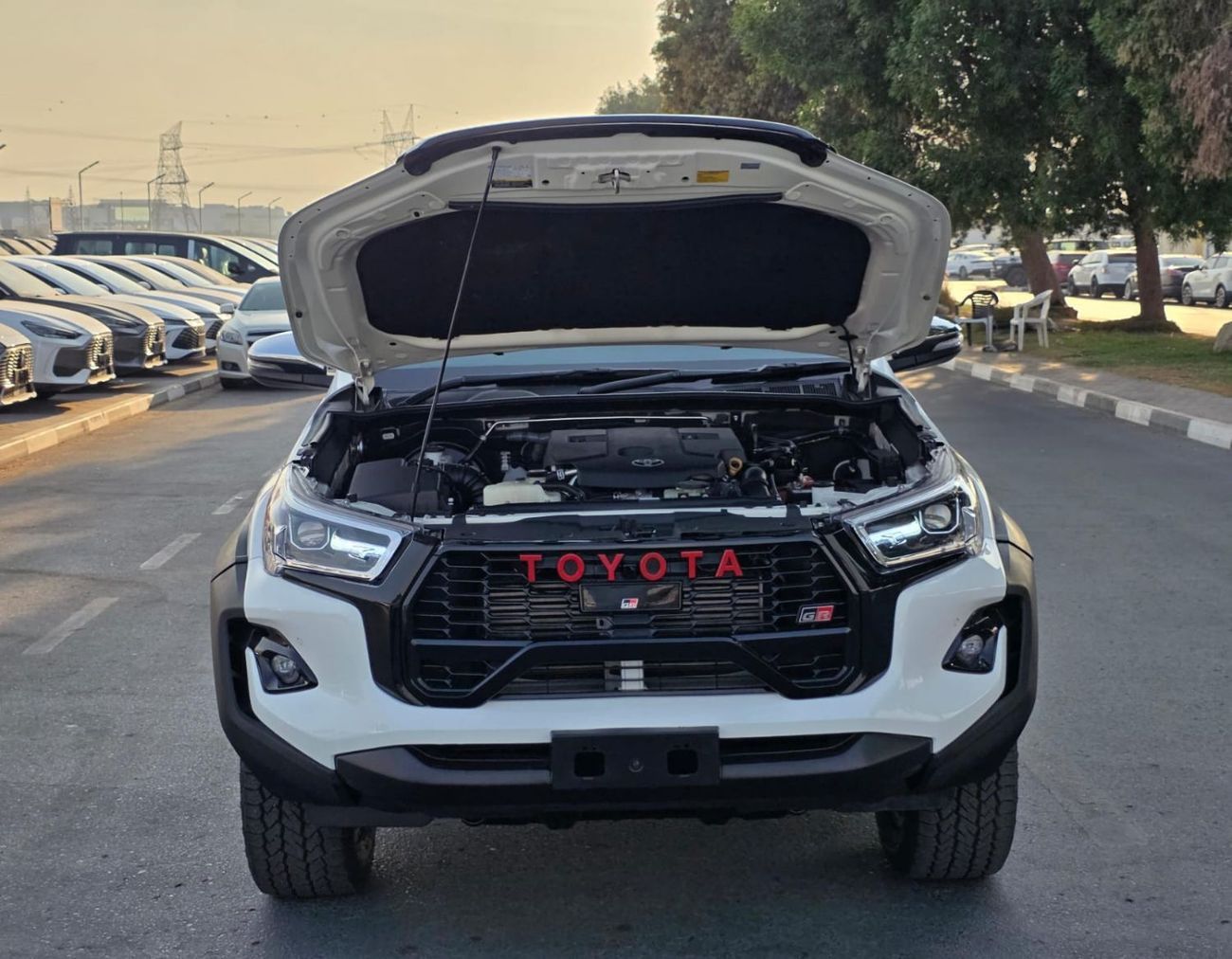 Toyota Hilux Year Model 2021 ,GR Kit 2024 Shape ,Diesel 2.8L ,Right Hand Drive Automatic