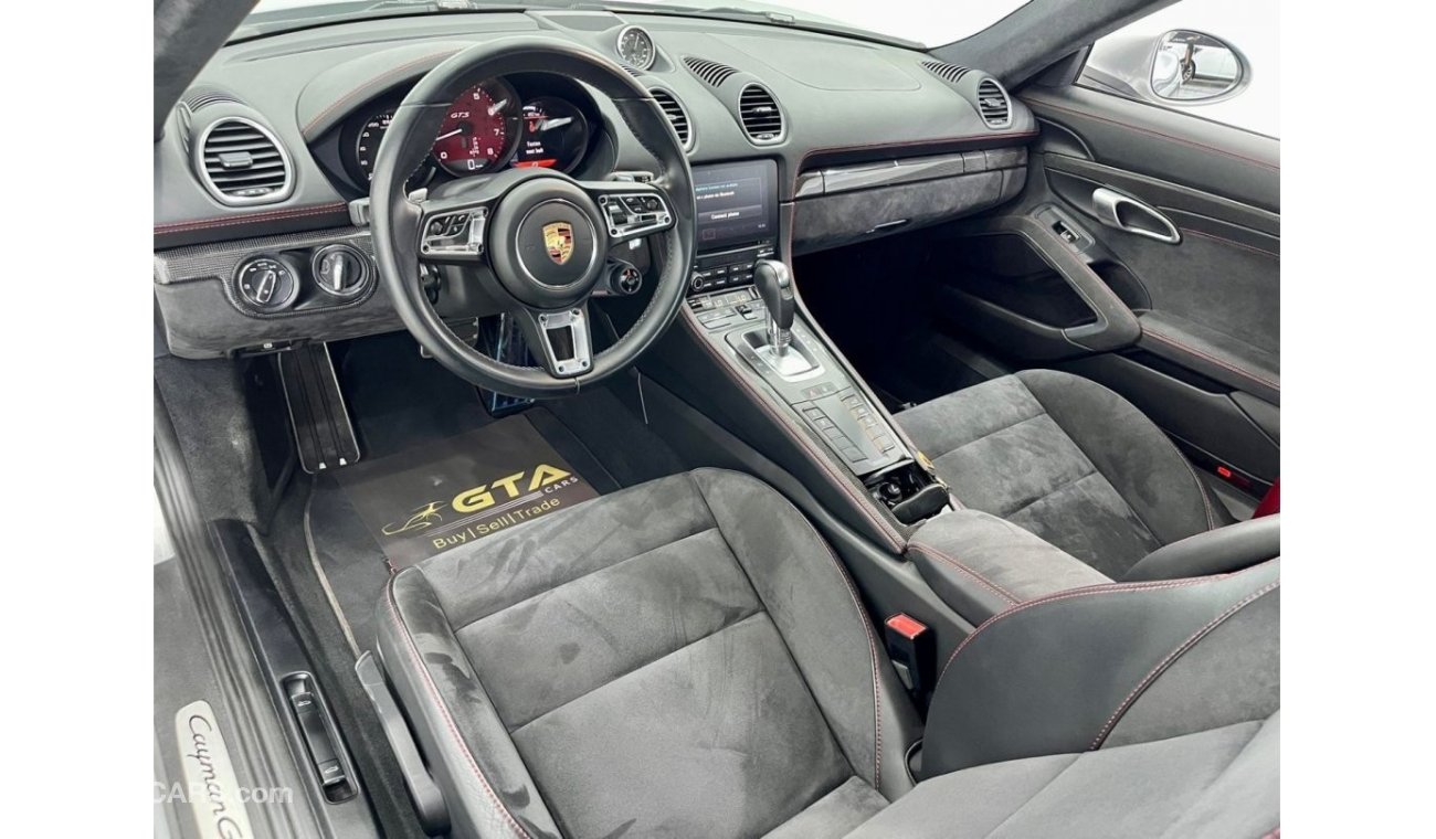 Porsche 718 Cayman 2018 Porsche Cayman GTS, June 2023 Porsche Warranty, Full Porsche Service History, Low Km's, GCC