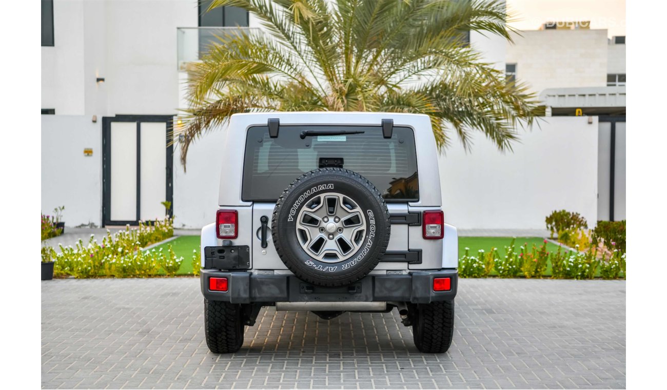 جيب رانجلر Unlimited Rubicon (Manual) - Full Service History! - Agency Warranty! - 1,547 Per Month