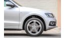 أودي Q5 Audi Q5 3.2L S-Line GCC 2011 under Warranty with Zero Down-Payment.
