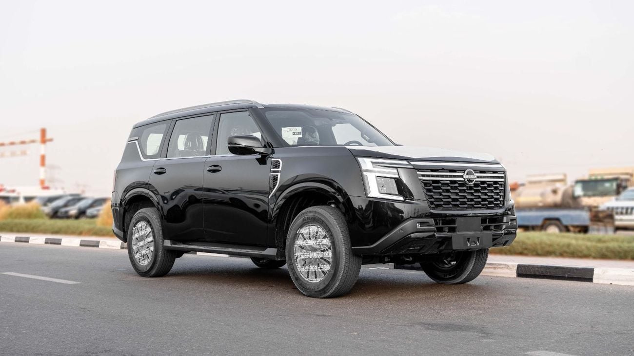 نيسان باترول 2026 Nissan Patrol SE T2 3.8L AT Petrol (Black-Black)