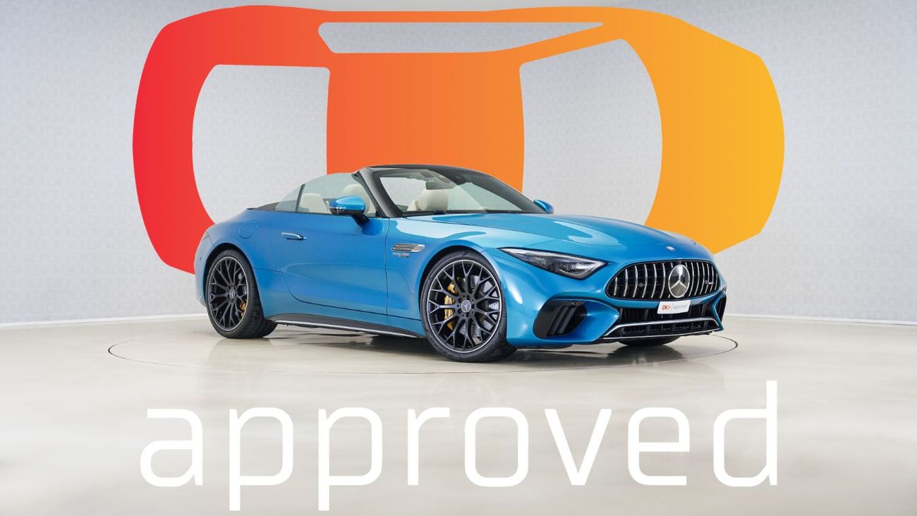 مرسيدس بنز SL 63 AMG Cabriolet / Roadster | AED 7,627 PM | Up to 3 Years Warranty Unlimited |