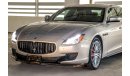 Maserati Quattroporte Maserati Quattroporte Q4 2016 GCC under Warranty with Zero Down-Payment.