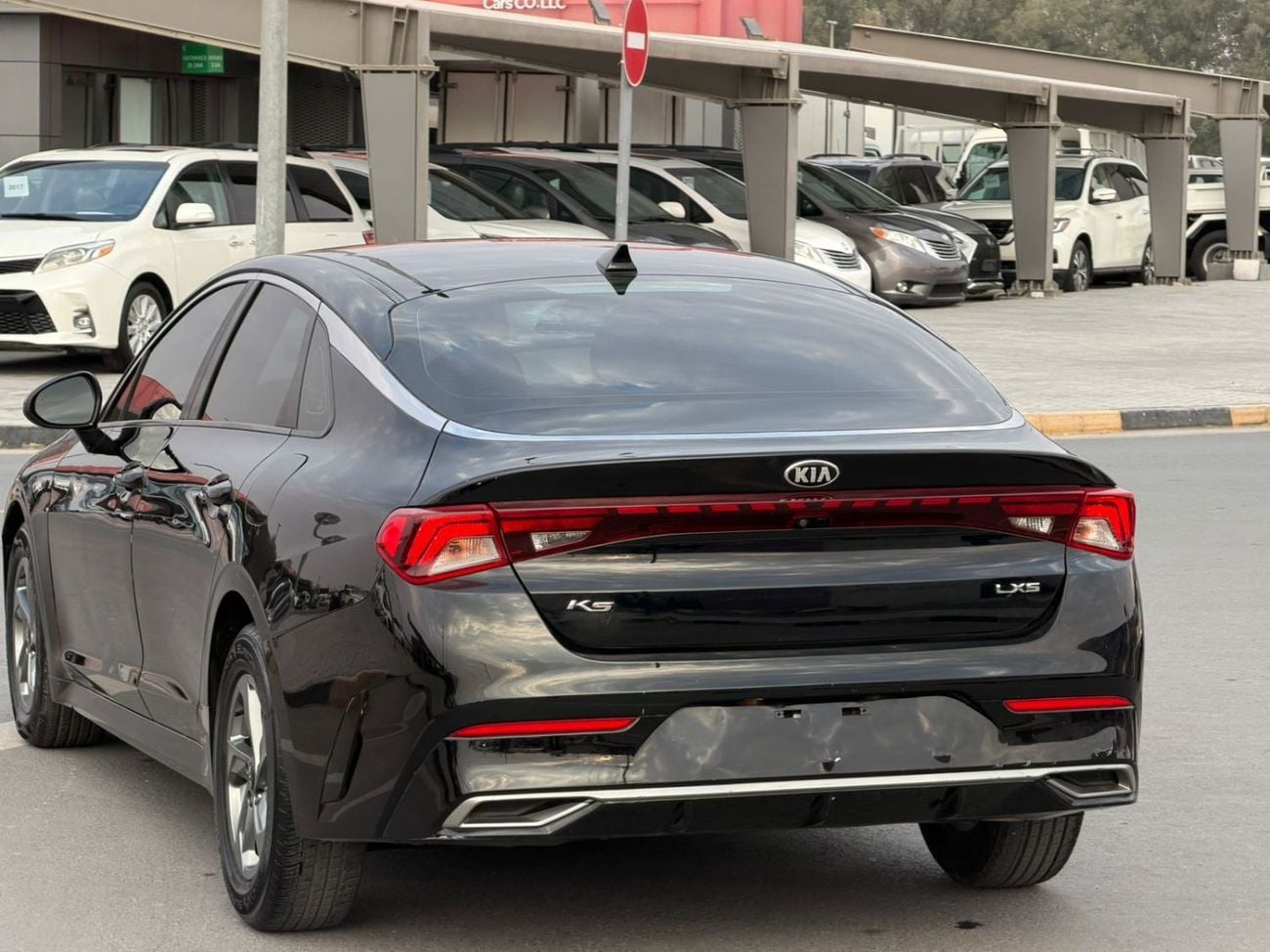 كيا K5 وراد أمريكي بدون حوادث السيارات