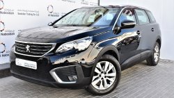 Peugeot 5008 1.6L ACTIVE AGENCY WARRANTY UP TO 2023 OR 200000KM 2018 GCC