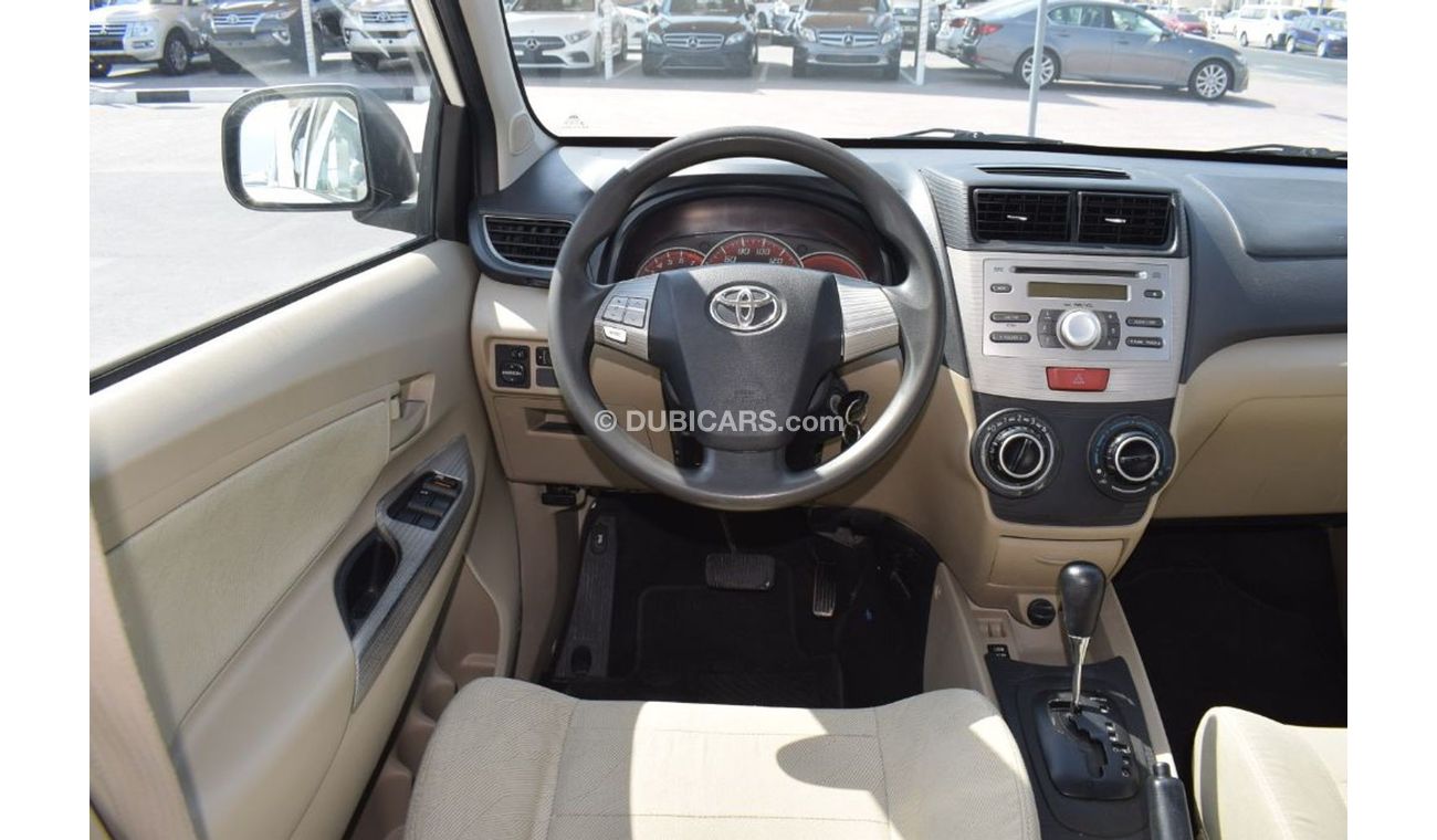 تويوتا أفانزا خليجي 2015 بدون صبغ بدون حوادث