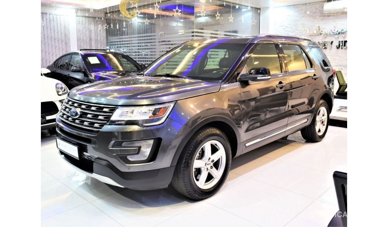 Ford Explorer AMAZING Ford Explorer XLT 2016 Model!! in Grey Color! GCC Specs