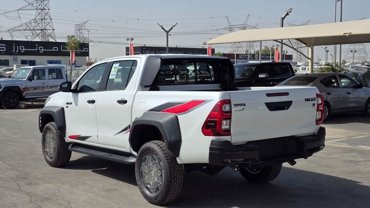 تويوتا هيلوكس TOYOTA HILUX GR Sport 4.0L White-2025