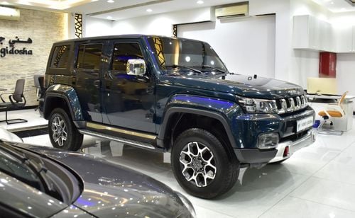 BAIC BJ40 HONOR EXCELLENT DEAL for our BAIC BJ40L ( 2023 Model ) in Blue - Green Color GCC Specs