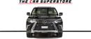 Lexus LX 570 Signature 5.7L 7 Seats-Al Futtaim Full Service History-Pearl Black Exterior Color