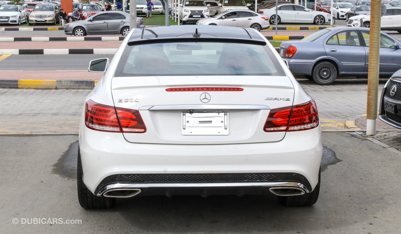 مرسيدس بنز E 550 Coupe، ضمان شامل مجاني لمدة سنة علي جميع السيارات