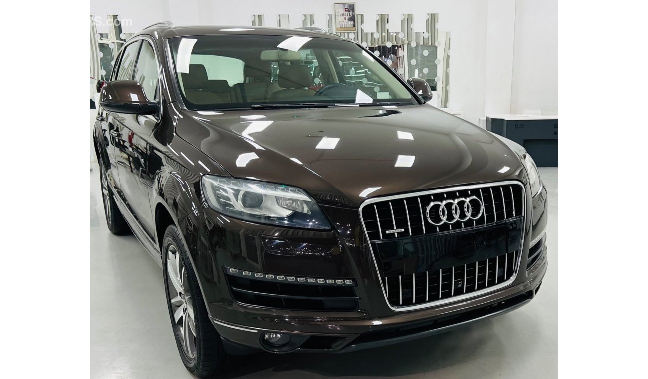 Audi Q7 TFSI quattro GCC .. FSH .. Full Options .. Perfect Condition