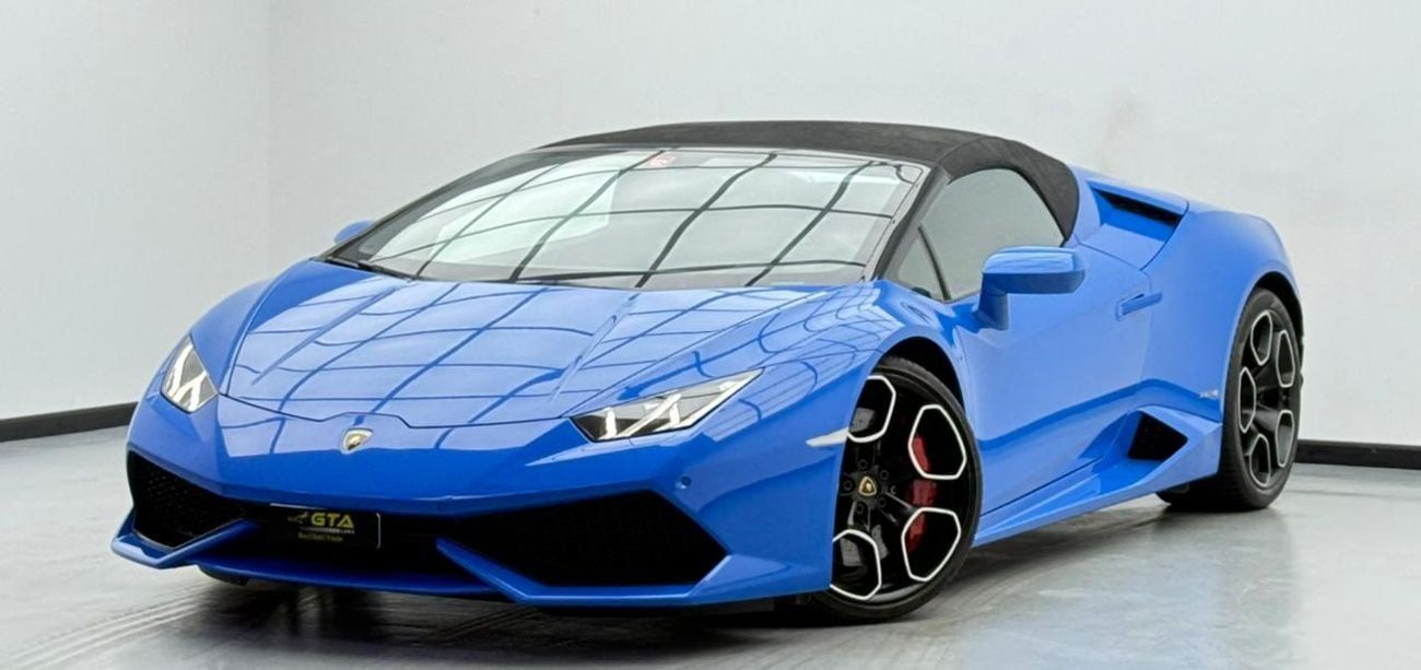 لامبورغيني هوراكان 2016 Lamborghini Huracan Spyder, Full Service History, Excellent Condition, GCC