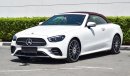 Mercedes-Benz E200 Convertible GCC 2021 With Warranty and Service ContractConvertible GCC 2021 With Warranty and Servic