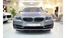 بي أم دبليو 535i Production Date March 2016,Agency Warranty Service until 26/09/2021! BMW 535i 2016 Model GCC Specs