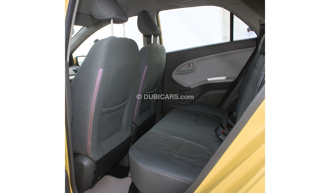 Kia Picanto KIA PICANTO 2015 YELLOW GCC EXCELLENT CONDITION WITHOUT ACCIDENT