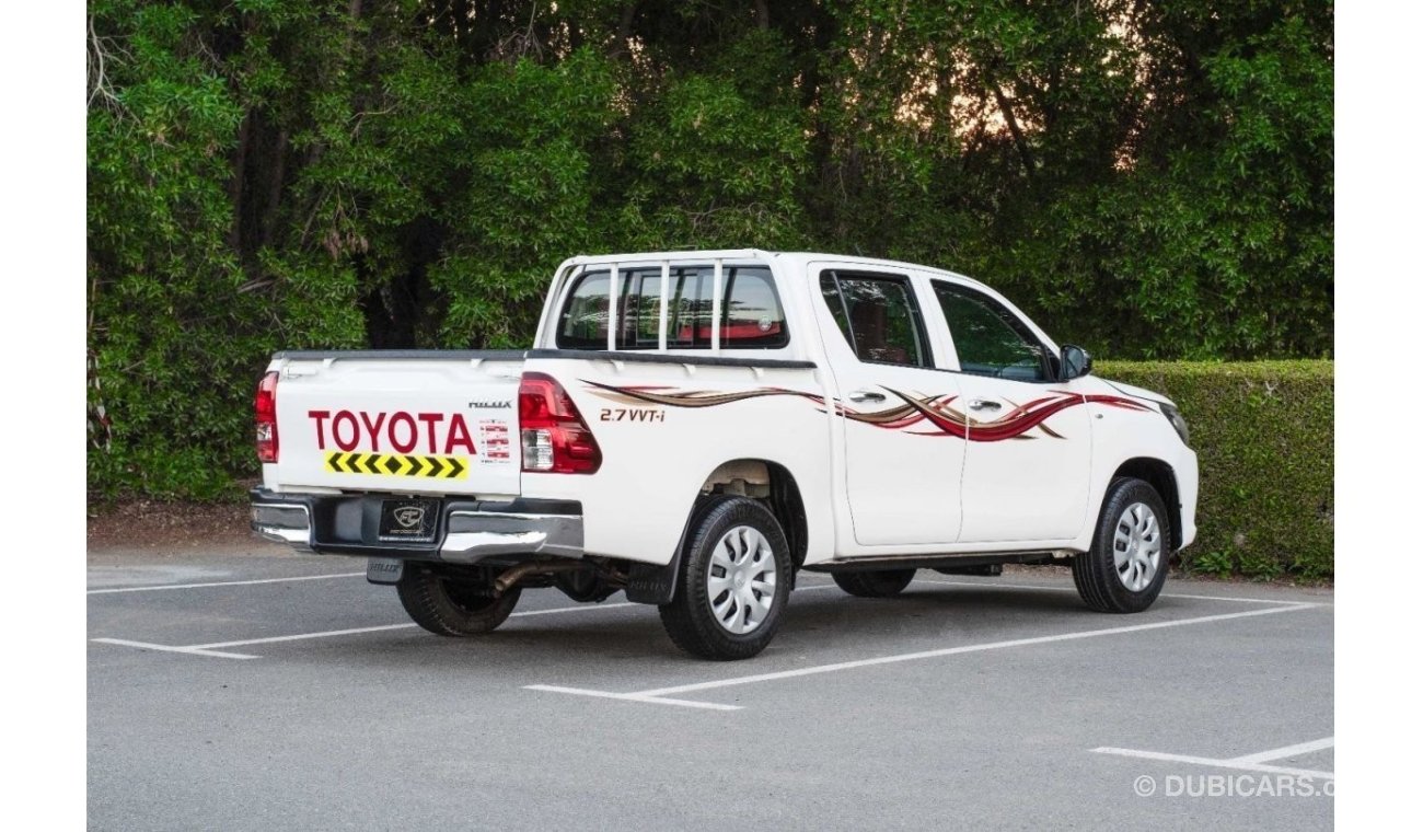 Toyota Hilux GLX 2021 | TOYOTA HILUX DOUBLE CABIN 4x2 | MANUAL GCC | FULL SERVICE HISTORY | T36516