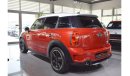 Mini Cooper Countryman Countryman Cooper S | 1.6L | GCC Specs | Single Owner | Accident Free | Excellent Condition