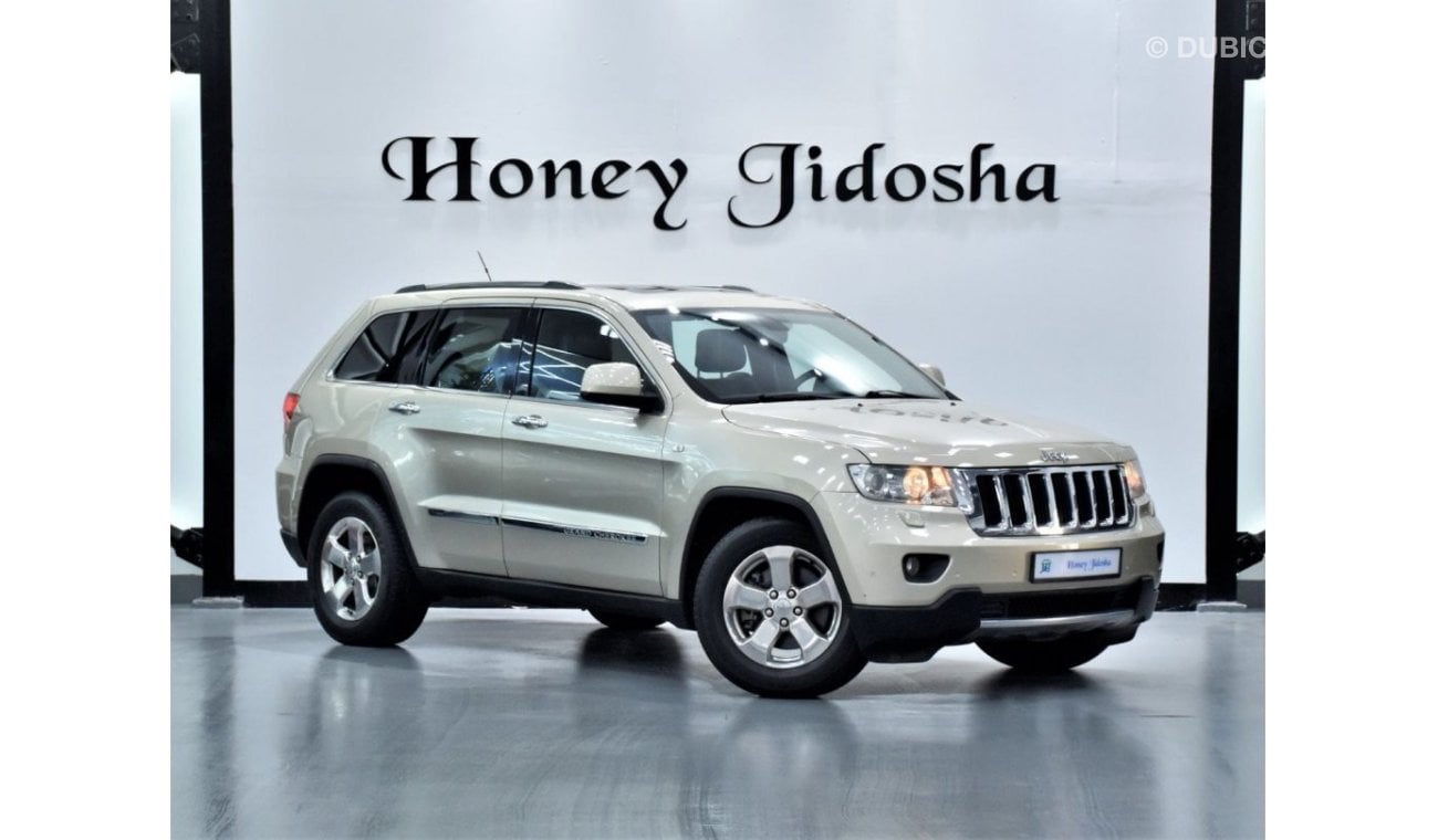 جيب جراند شيروكي EXCELLENT DEAL for our Jeep Grand Cherokee Limited 4x4 ( 2012 Model ) in Golden Color GCC Specs