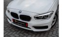 BMW 120i STD 20i | 1,469 P.M  | 0% Downpayment | Low Mileage! BMW Maintained!