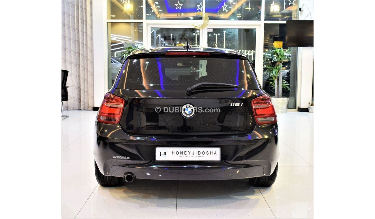 BMW 116i AMAZING BMW 116i 2014 Model!! in Black Color! GCC Specs
