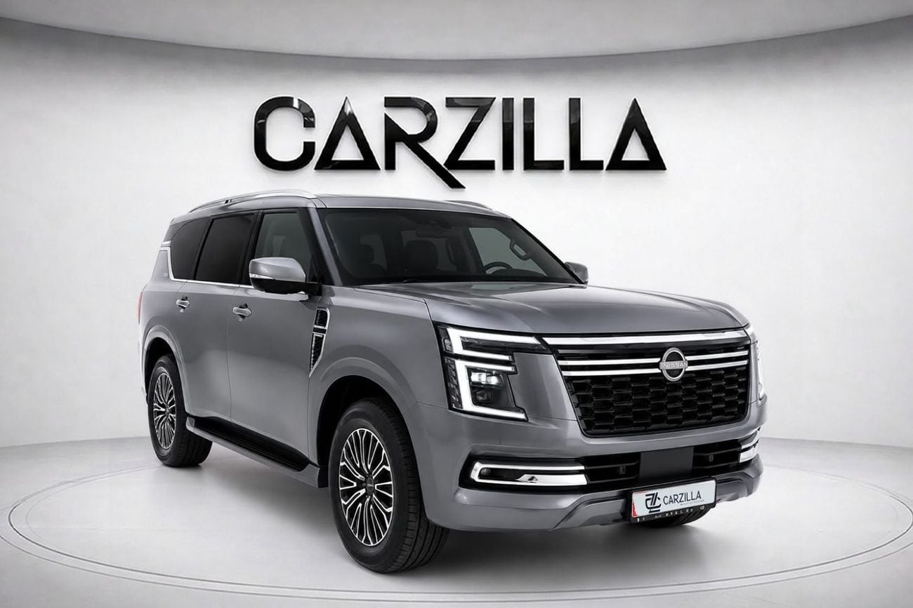 Nissan Patrol Nissan Patrol SE Platinum 2025 | Low Mileage | GCC |AED 5,092 / Monthly