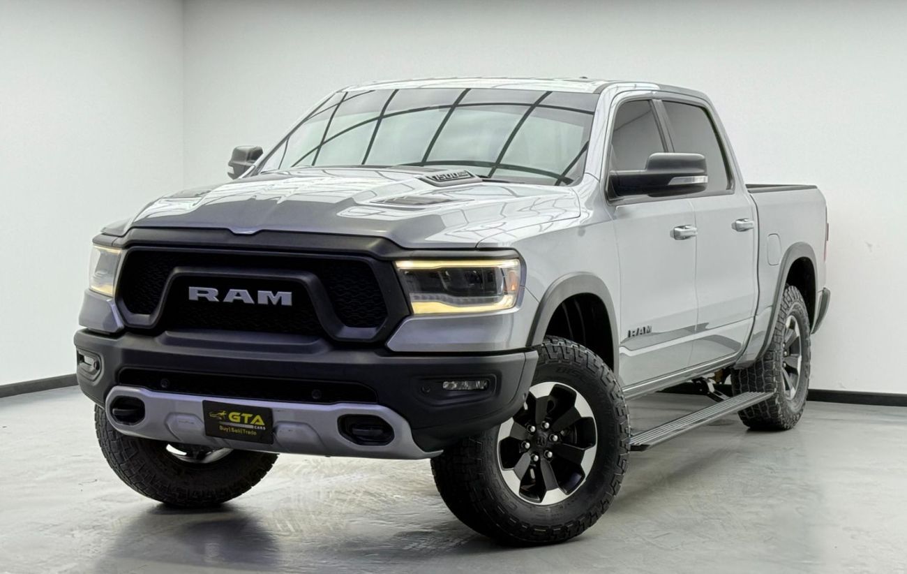 رام 1500 Rebel Crew Cab 5.7L 2021 RAM 1500 Rebel, 5.7L V8 4WD, 395bhp, 8 Speed Auto Gearbox. AED 155,000 or A