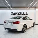 BMW 420i M Sport 2.0L AED 1,273 / Monthly l 0% Down Payment l BMW M Sport coupe  l GCC Specs