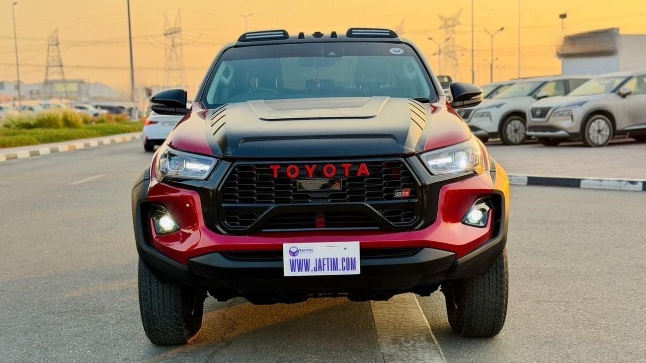Toyota Hilux MODIFIED TO GR SPORTS | LEATHER SEATS | AUTOMATIC TRANSMISSION | POWER SEATS | RHD | 2800cc | 2022 |