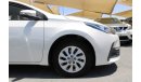 Toyota Corolla SE ACCIDENTS FREE - GCC - CAR IS IN PERFECT CONDITION INSIDE OUT