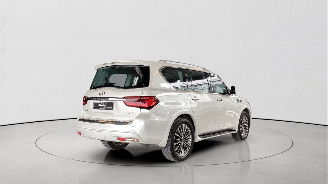 Infiniti QX80 5.6 8STR 4WD AUTO LUXE PROACTVE TOW | Guaranteed Warranty | 0 Down Payment