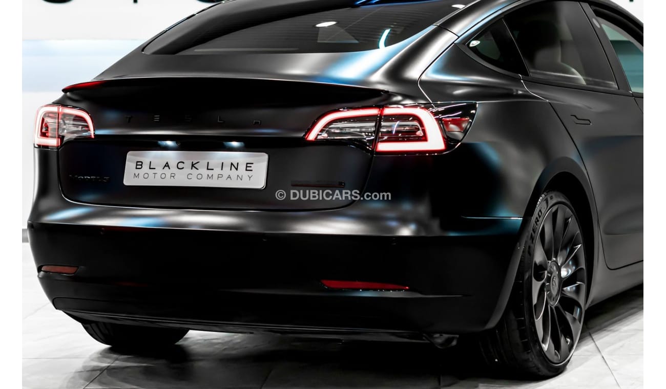 تسلا موديل 3 2021 Tesla Model 3 Performance, Tesla Warranty, Low KMs, GCC