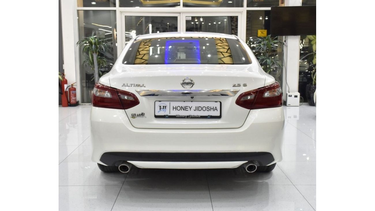 Nissan Altima EXCELLENT DEAL for our Nissan Altima 2.5 S ( 2018 Model ) in White Color GCC Specs