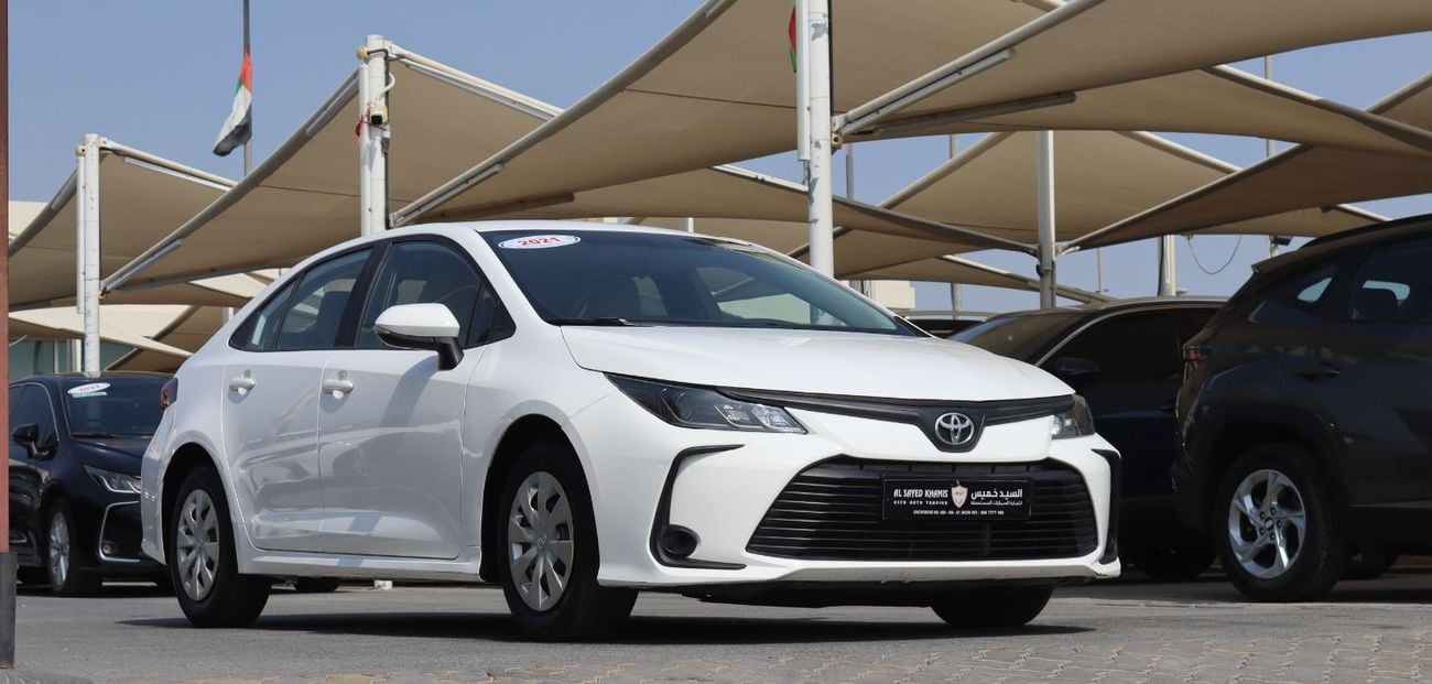 تويوتا كورولا تويتا كورولا -2021 - خليجى - بدون حوادث- 1.6XLI- ممشى قليل - بحاله ممتازه فى الداخل والخارج