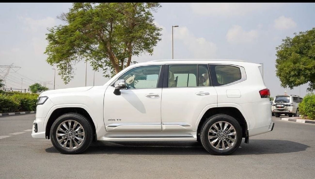 تويوتا لاند كروزر TOYOTA LAND CRUISER VXR 3.5 TWIN TURBO  WHITE/BLACK-RED 2026