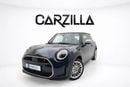 Mini Cooper AED 2,448 / Monthly l 0% down payment l Cooper S Hatch l AGMC Warranty & Service till 2030
