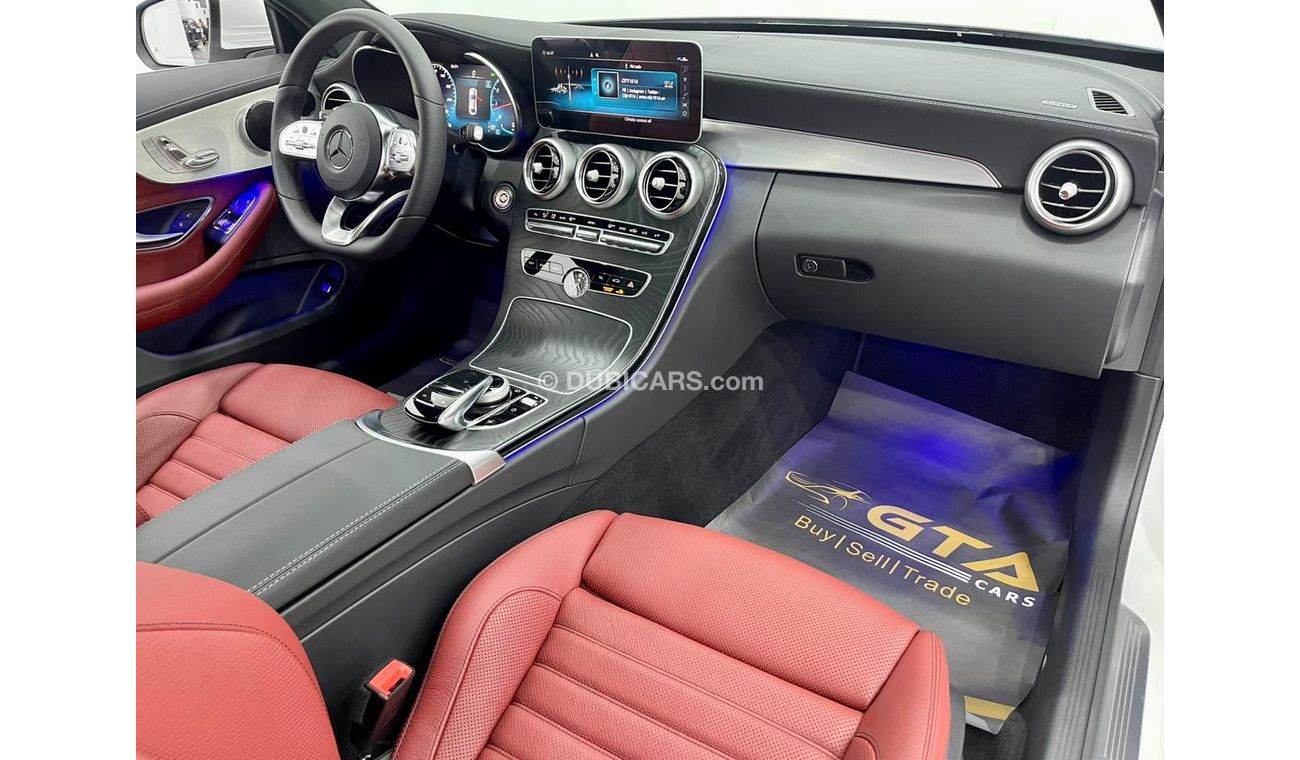 Mercedes-Benz C 200 Coupe 2022 Mercedes-Benz C200 AMG Coupe, Mercedes Warranty 2027, Low Mileage, GCC