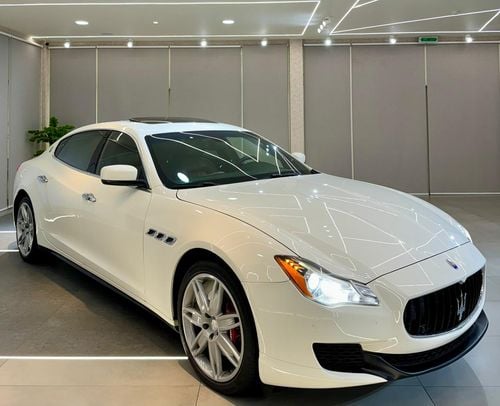 مازيراتي كواتروبورتي S Q4 3.0L (530 HP) SPECIAL MASERATI QUATTROPORTE S V6 ENGINE || GCC SPECS || ACCIDENT FREE || TOP OF